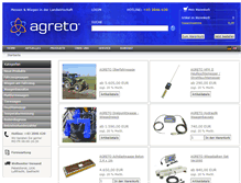 Tablet Screenshot of agreto.com